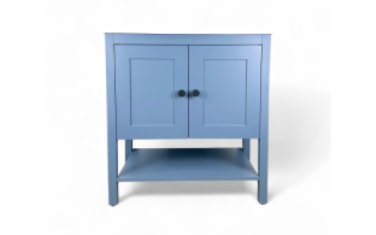 gabinete para banheiro 80cm hudson duas gavetas mazzu moveis